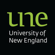 Image 1: UNE logo, University of New England [UNE], 2022